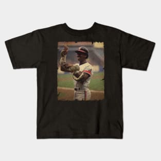 Julio Franco in Cleveland Guardians Kids T-Shirt